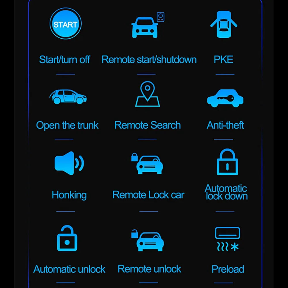 Keyless Go prin telefon UNIVERSAL